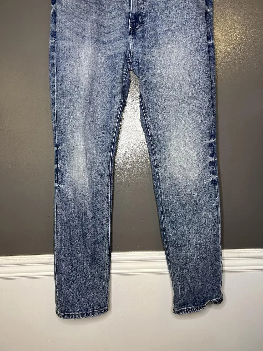 Key Aristocrat Jeans Mens 34x32 Blue Bootcut Stretch Denim Medium Wash